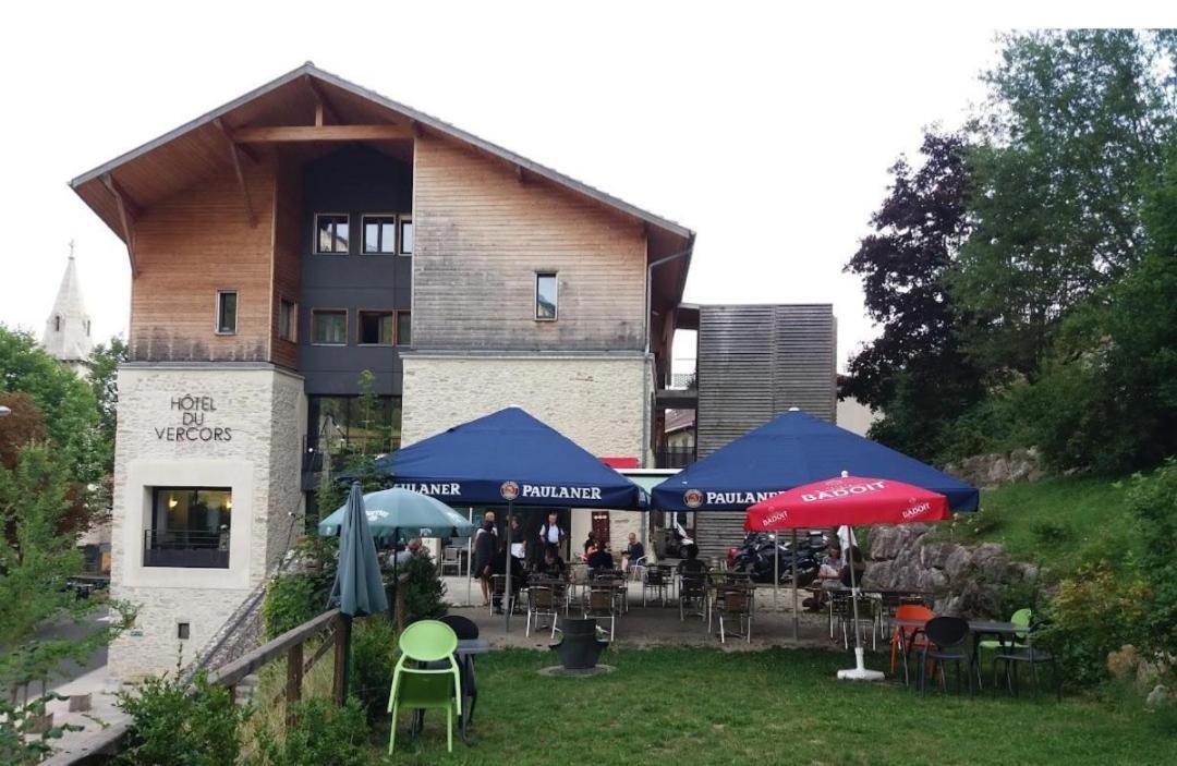Restaurant Hotel Du Vercors Saint-Martin-en-Vercors Exterior foto